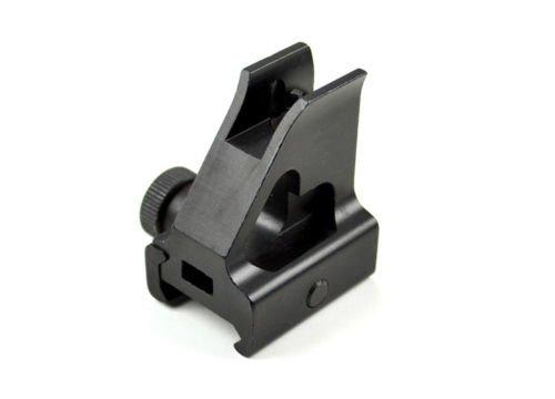 AR15 Rail Height Low Profile Front Iron Sight Post Sights Green Blob Outdoors 