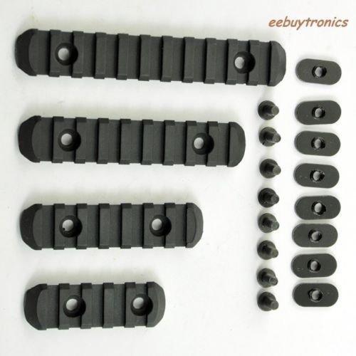 Green Blob Outdoors Camming T-Nut 4-Pack Polymer Rail Section Kit L2 L3 L4 L5 Sizes Rail Sizes mounting Accessories flashlights, red dot Sights More Mlok Rails Green Blob Outdoors Black 