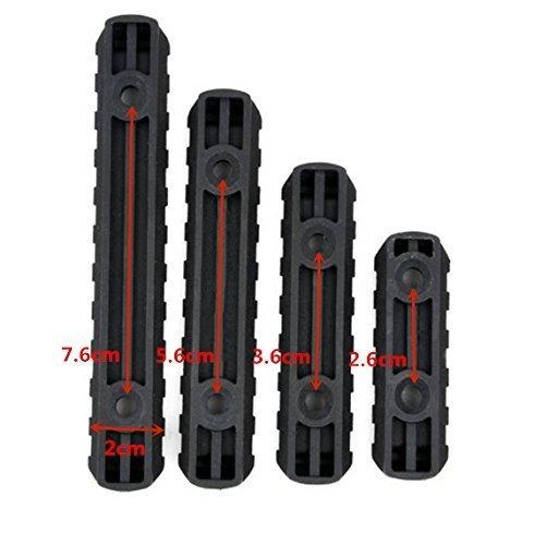 Green Blob Outdoors Camming T-Nut 4-Pack Polymer Rail Section Kit L2 L3 L4 L5 Sizes Rail Sizes mounting Accessories flashlights, red dot Sights More Mlok Rails Green Blob Outdoors 