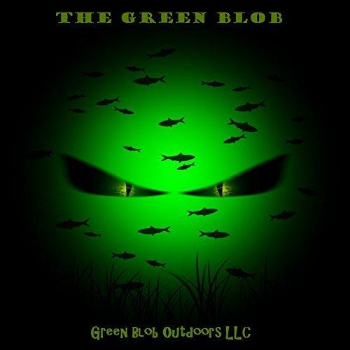 Green Blob Underwater Fishing Light 7500 Lumen for Boats includes Alligator Clips &amp; Cigarette Lighter w/ 30ft Cord, GPS or Navigation System Green Blob Outdoors 