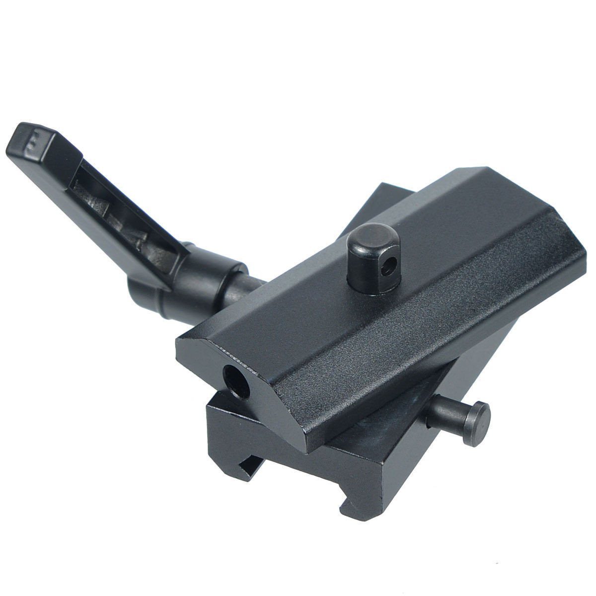 Rotating Quick Detachable Bipod Adapter for Picatinny Rails Bipods &amp; Monopods Unbranded 