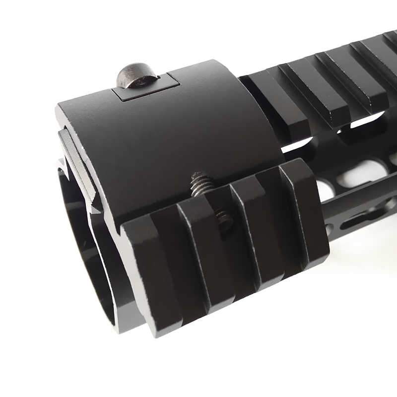 45 Degree Offset Low Profile Rifle Side Rail Mount for Red Dot Scope - Green Blob Outdoors