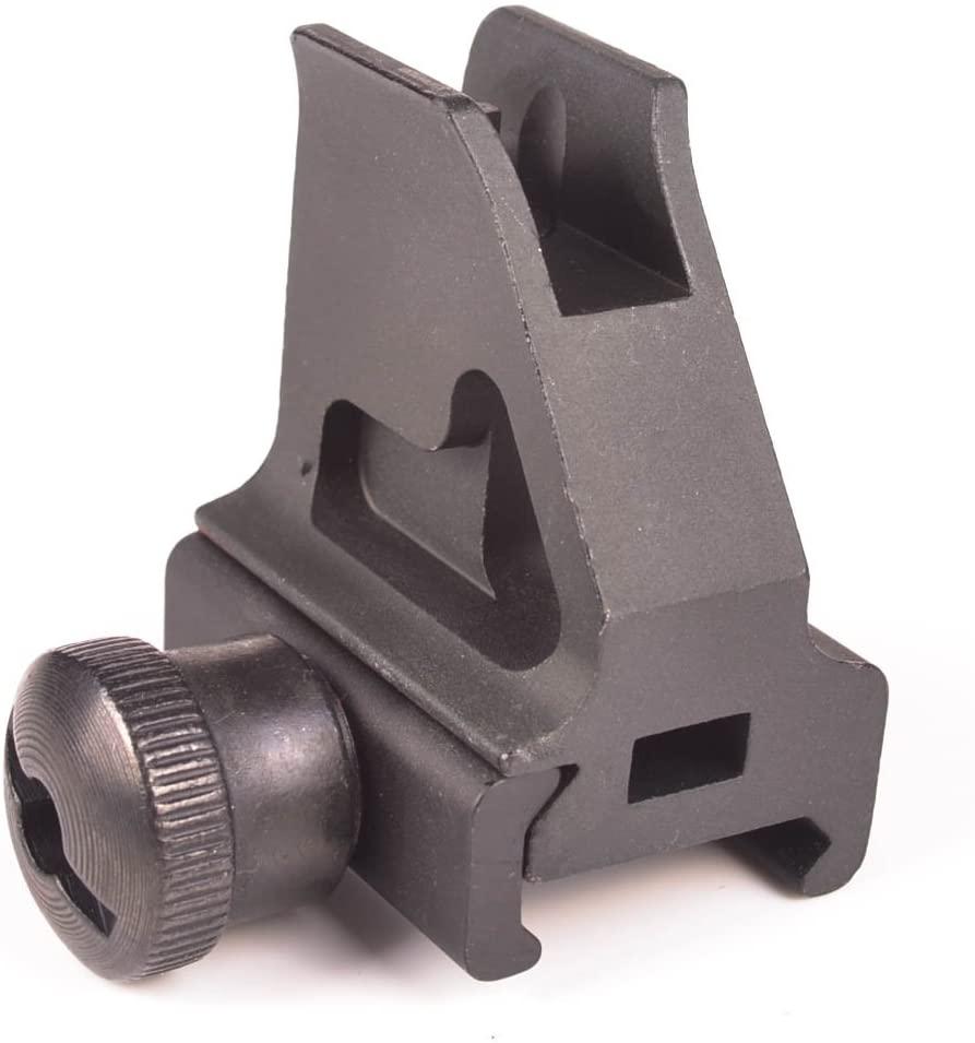 AR15 Standard Height Low Profile Front Iron Sight Post for Flat Top Rifles - Green Blob Outdoors