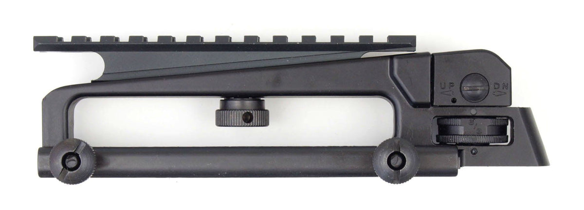 Carry Handle A2 Optics Top Rail with Same Height Front Sight Post - Green Blob Outdoors