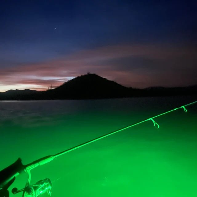 Dock 30,000 Lumens Green Underwater Fishing Light - Green Blob Outdoors