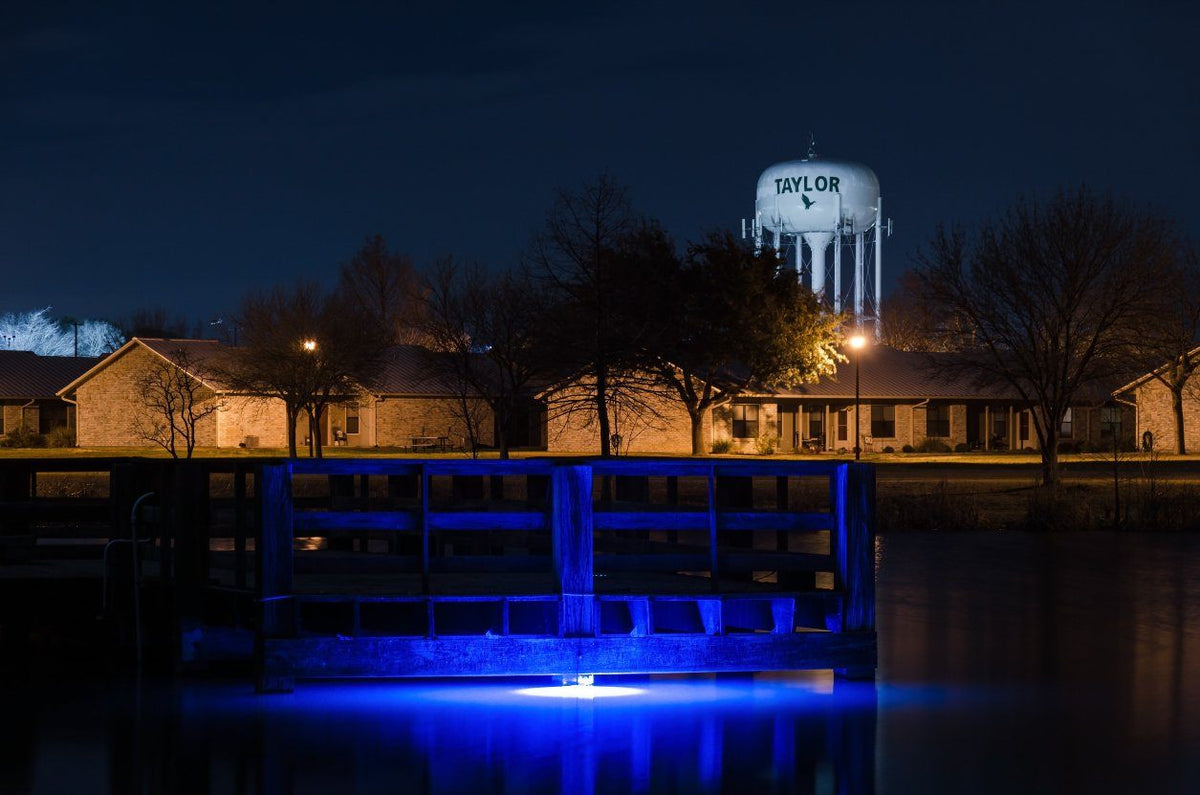 Green Blob 15000 Lumen LED Underwater Fishing Light - Texas - Made, Durable for Saltwater &amp; Freshwater, Available in Green, Blue, or White - Green Blob Outdoors