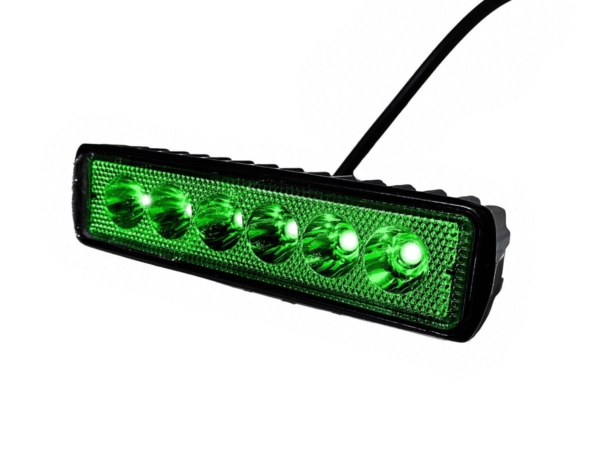 Green Blob Hog Feeder, Boat and Flood Light Bar 12V LED Bar Light with 15ft Cord - Green Blob Outdoors