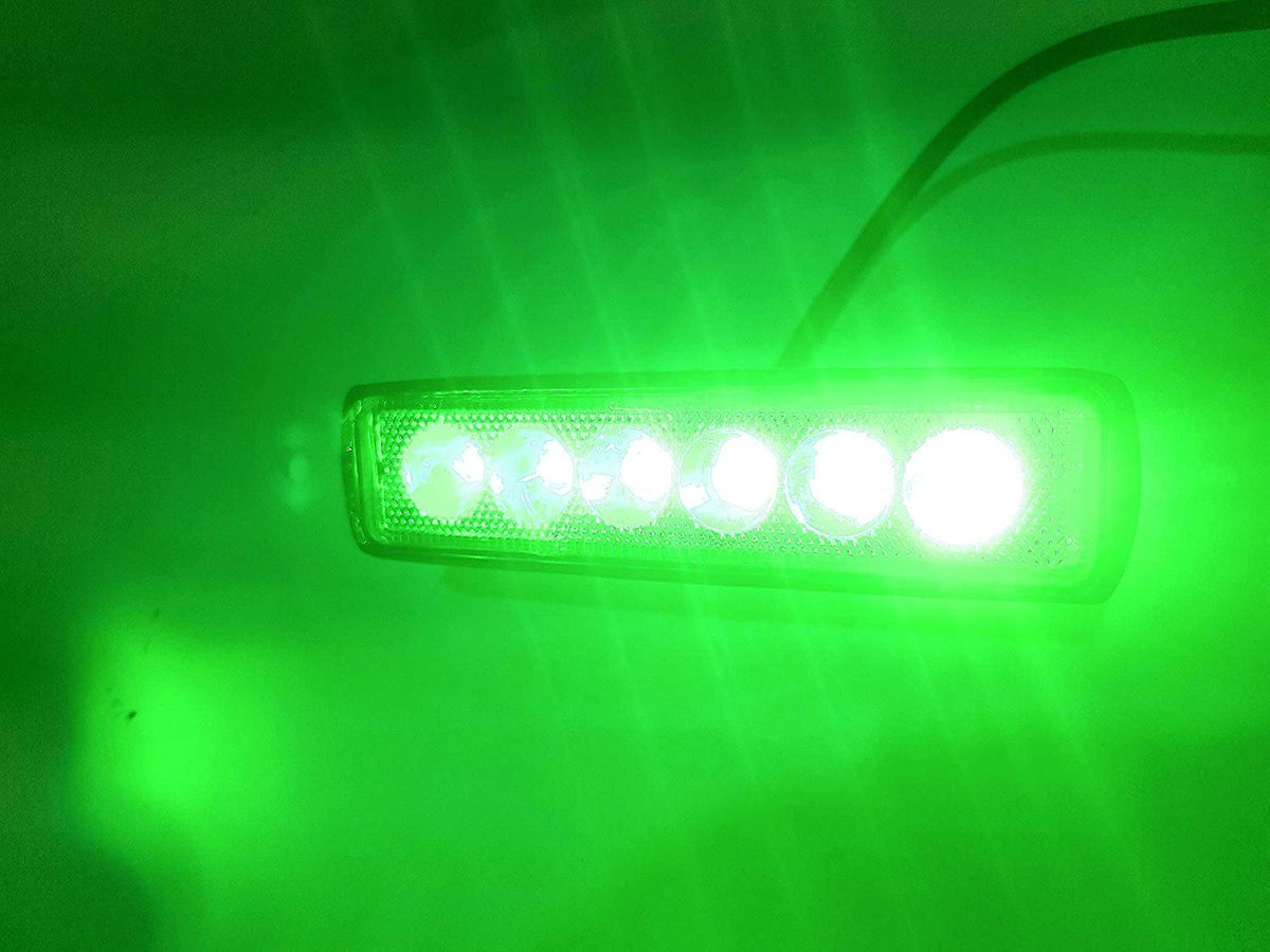 Green Blob Hog Feeder, Boat and Flood Light Bar 12V LED Bar Light with 15ft Cord - Green Blob Outdoors