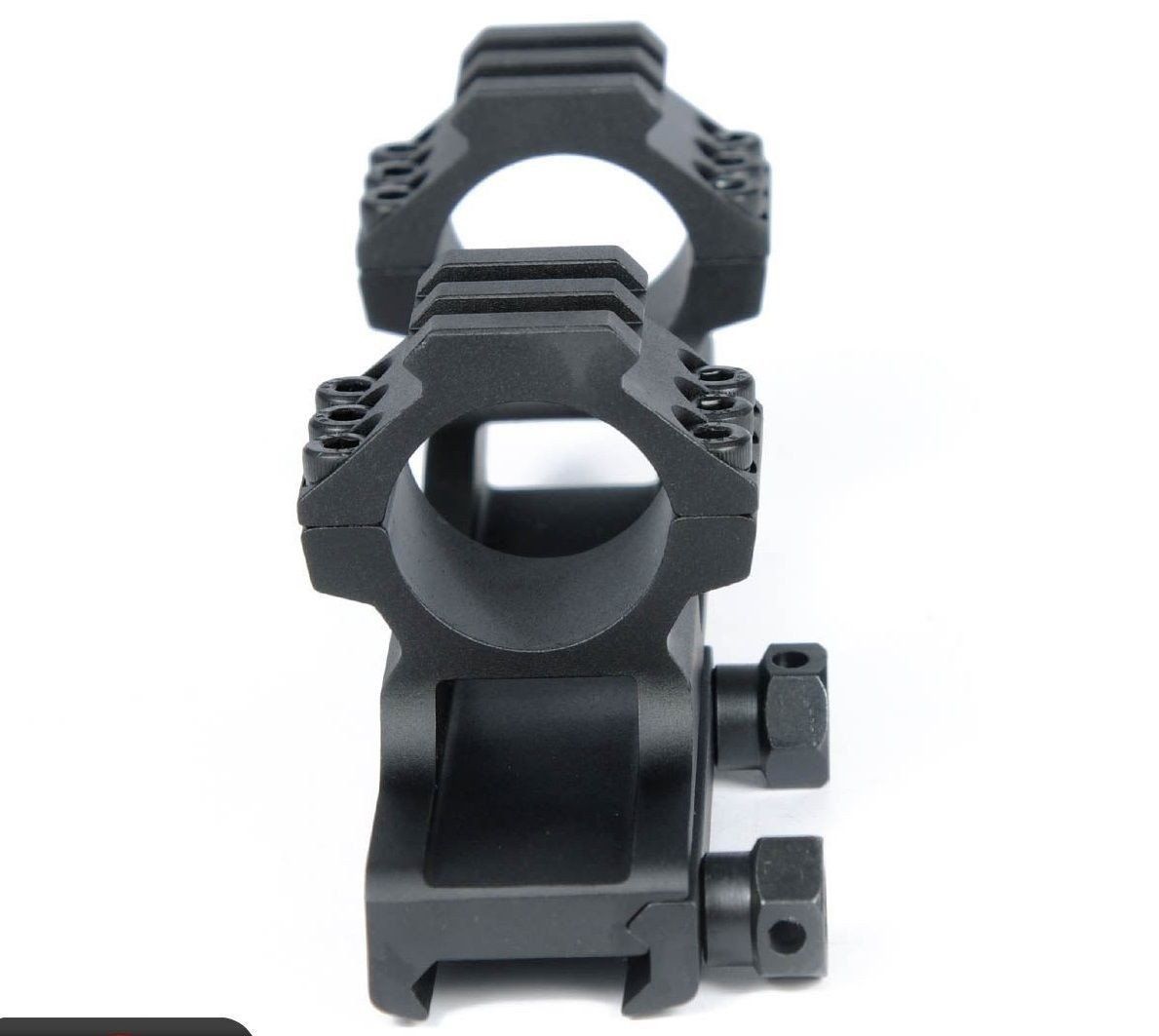 Green Blob Outdoors 30mm Cantilever Scope Dual Rings Mount with Picatinny Rail Tops for Nikon Leupold Burris - Green Blob Outdoors