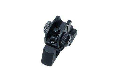 Green Blob Outdoors AR15 Match Grade Detachable Rear Sight with Full Range Windage and Elevation Adjustment - Green Blob Outdoors