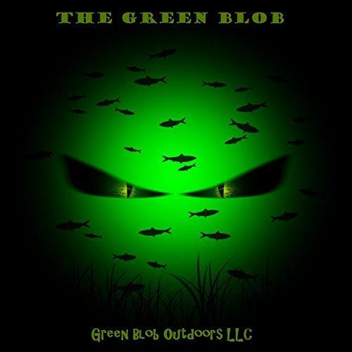 Green Blob Outdoors Underwater Fishing Light 7500 Lumen for Boats includes Alligator Clips &amp; Cigarette Lighter  w/ 30ft Cord, - Green Blob Outdoors