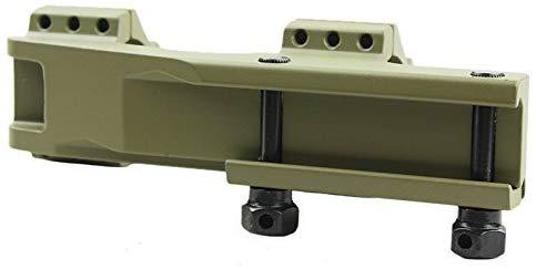 Green Blob Tactical Olive Drab Green 30mm / 1 inch Dual Ring Cantilever Scope Mount for Lasers, Flashlights, Nikon, Leupold, Vortex, Burris - Green Blob Outdoors