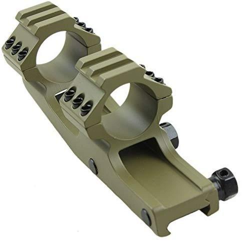 Green Blob Tactical Olive Drab Green 30mm / 1 inch Dual Ring Cantilever Scope Mount for Lasers, Flashlights, Nikon, Leupold, Vortex, Burris - Green Blob Outdoors