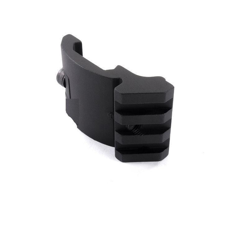 Low Profile 20mm Offset Picatinny Rail Mount 45 Degree Angle - Green Blob Outdoors