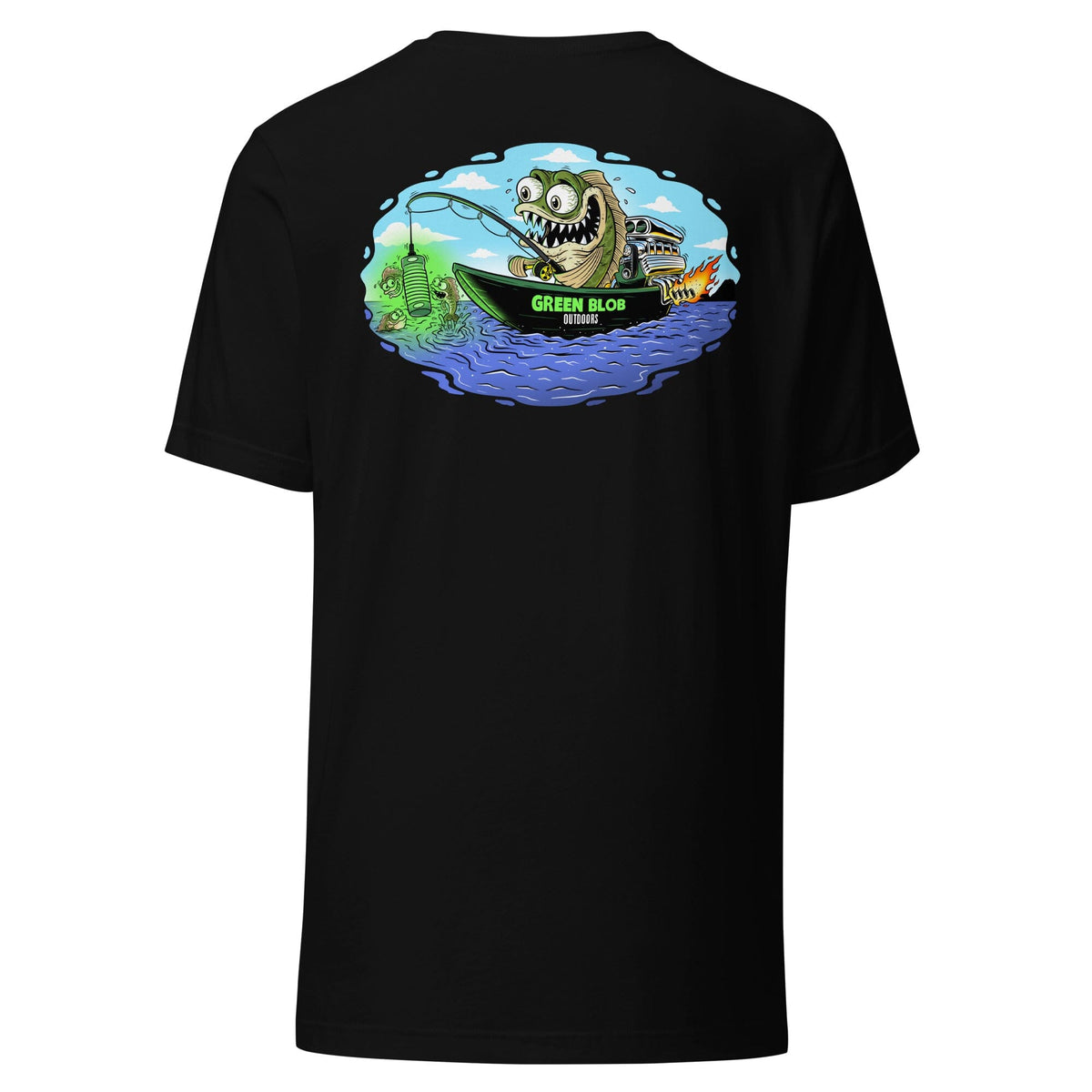 Luminous Lure T-Shirt - Green Blob Outdoors