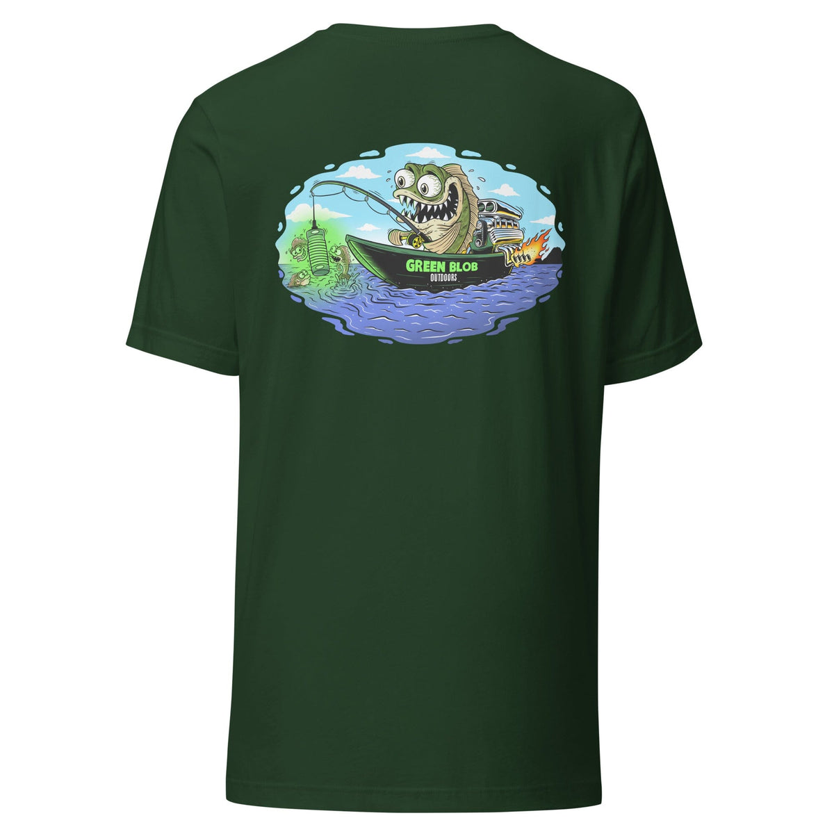 Luminous Lure T-Shirt - Green Blob Outdoors