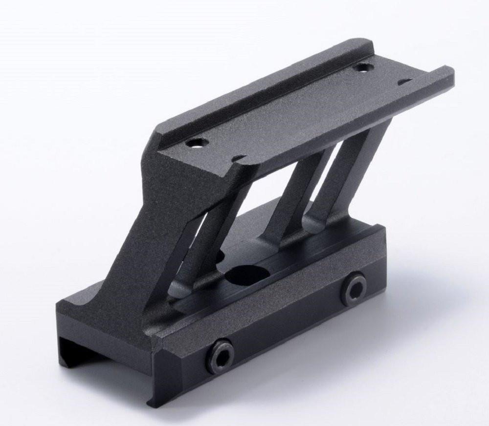 Optics Mount - Lower Third for Aimpoint&#39;s Micro H - 1, or T - 1 optics - Green Blob Outdoors