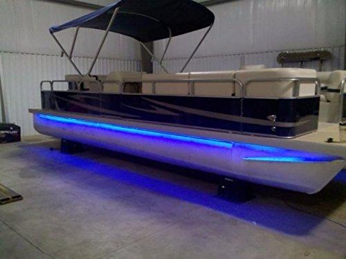 Pimp My Pontoon Blue LED Under Deck Accent Lighting DIY Complete Kit - Green Blob Outdoors