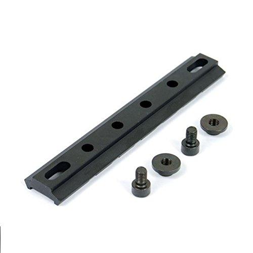 Plane Bottom Picatinny RIS 20mm standard weaver rail mount base A-406 - Green Blob Outdoors