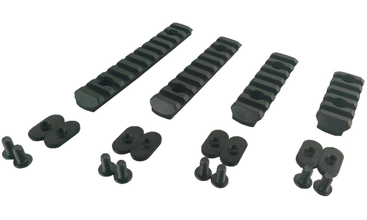 Polymer Rail Section Kit for Handguards L2 L3 L4 L5 Sizes - Green Blob Outdoors