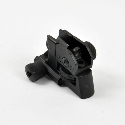 Rear Iron Sight Match - Grade AR - 15 M4 Detachable - Green Blob Outdoors