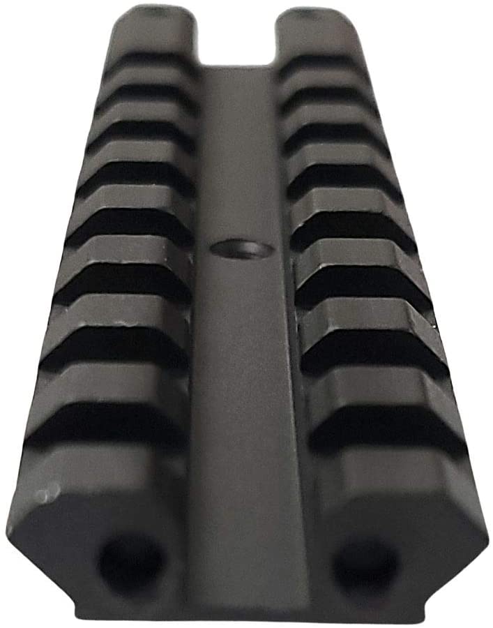 Rear Sight Rail Mount for installing Low Profile Red Dot Optics - Green Blob Outdoors