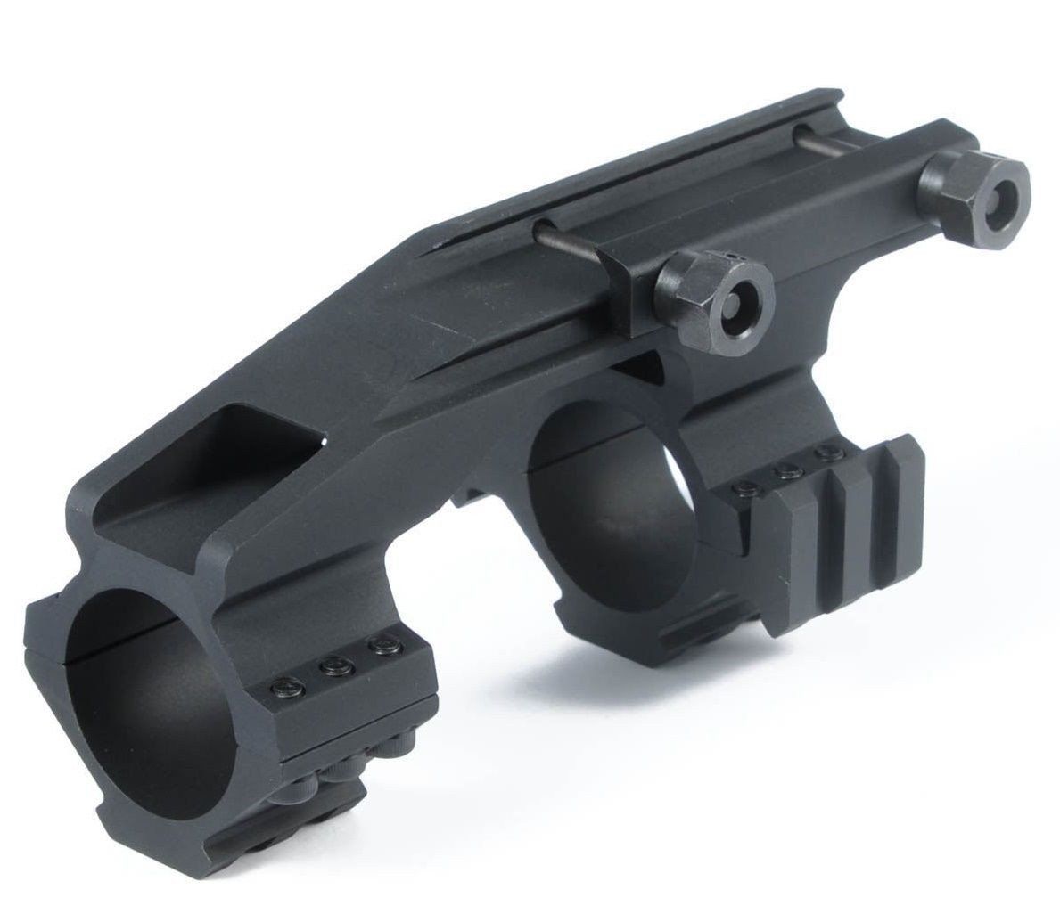 ANS Tactical Dual Rings Picatinny Rail PEPR Style Cantilever Scope Mount – 1 Inch, Flat Top