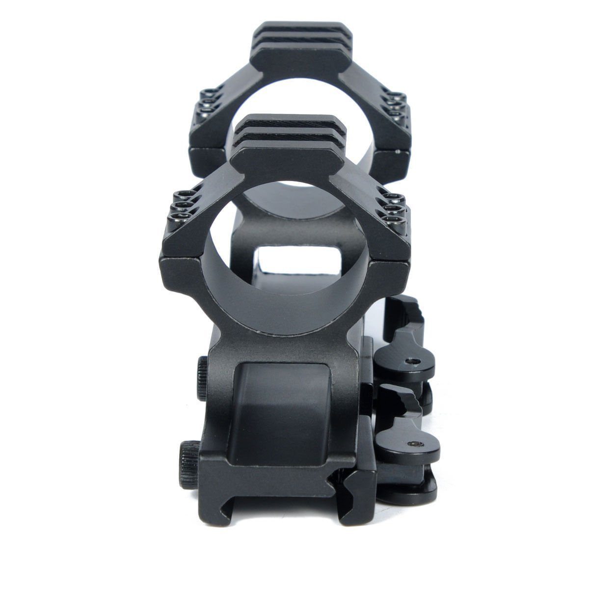 Scope Mount with QD Locking 30mm w 1 inch Inserts Scope mount Dual Cantilever - Green Blob Outdoors