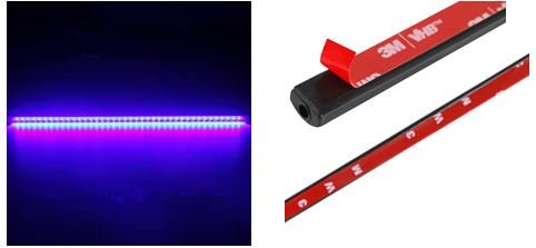 Ultra Violet UV Black Light LED Strips 12V Marine Boat Night Fishing - Green Blob Outdoors