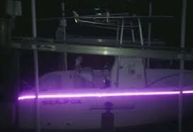 Ultra Violet, UV Night Fishing LED Light Strip, 16.5ft, 100% Waterproof - Green Blob Outdoors