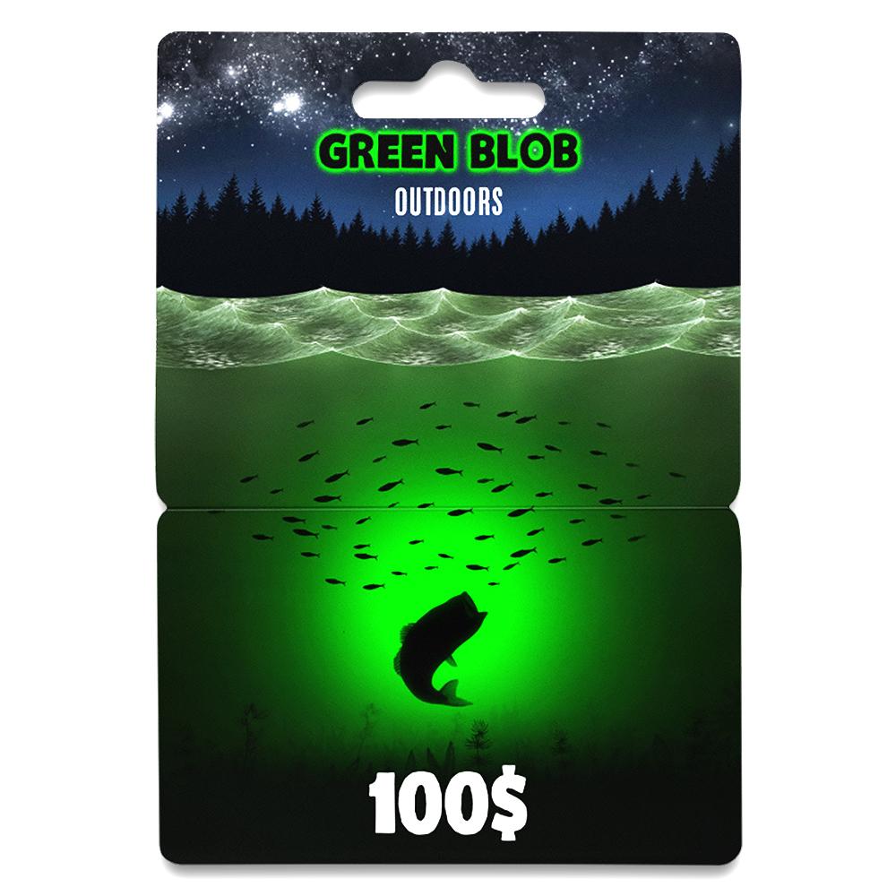 GBO Gift Card Gift Cards Green Blob Outdoos $100.00 