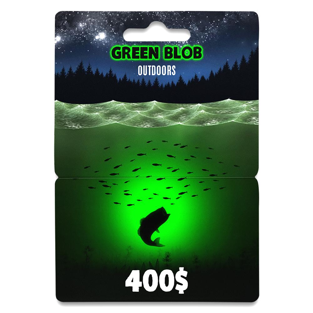 GBO Gift Card Gift Cards Green Blob Outdoos $400.00 
