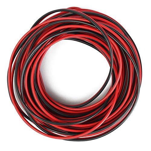 Green Blob Outdoors Red &amp; Black 75ft Boat Light Cable with Crimp Nuts for Connecting Led Light Strips, 22ga Wire, 22/2 for Pontoon Bass Ski Boats, Kayak Stern Deck Running Rv Trailer Lights Boat Lights Green Blob Outdoors 