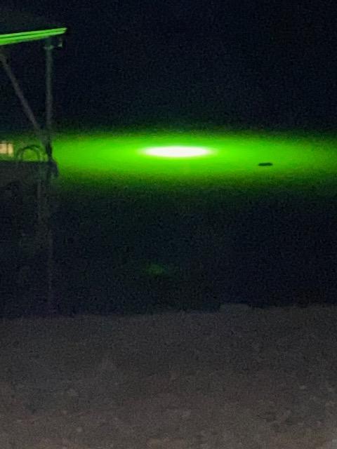 Green Blob Outdoors Underwater Fishing Light 15000 Lumen Made in Texas