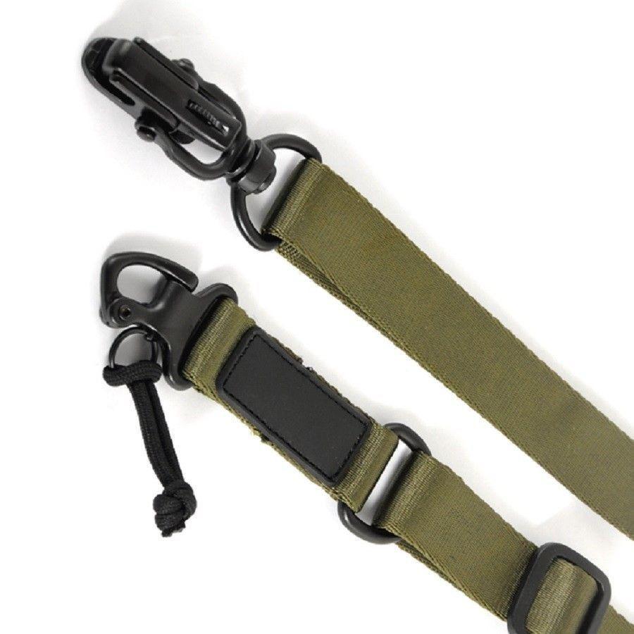 Green Tactical 2 Point Sling Multi Mission Quick Release Tactical Slings Unbranded 