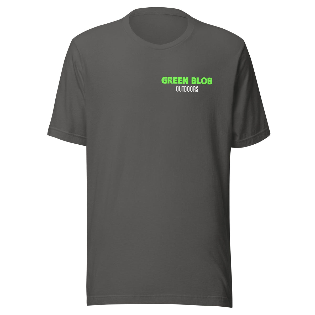Luminous Lure T-Shirt Green Blob Outdoors Asphalt L 