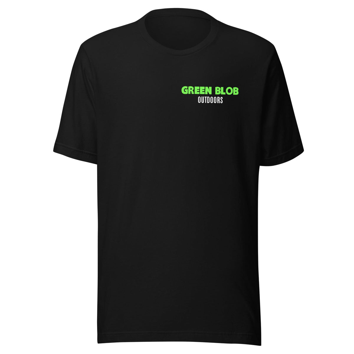 Luminous Lure T-Shirt Green Blob Outdoors Black XS 