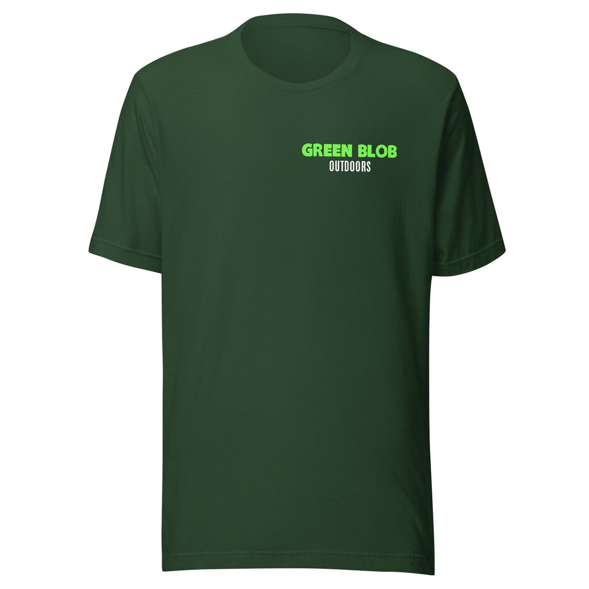 Luminous Lure T-Shirt Green Blob Outdoors Forest S 