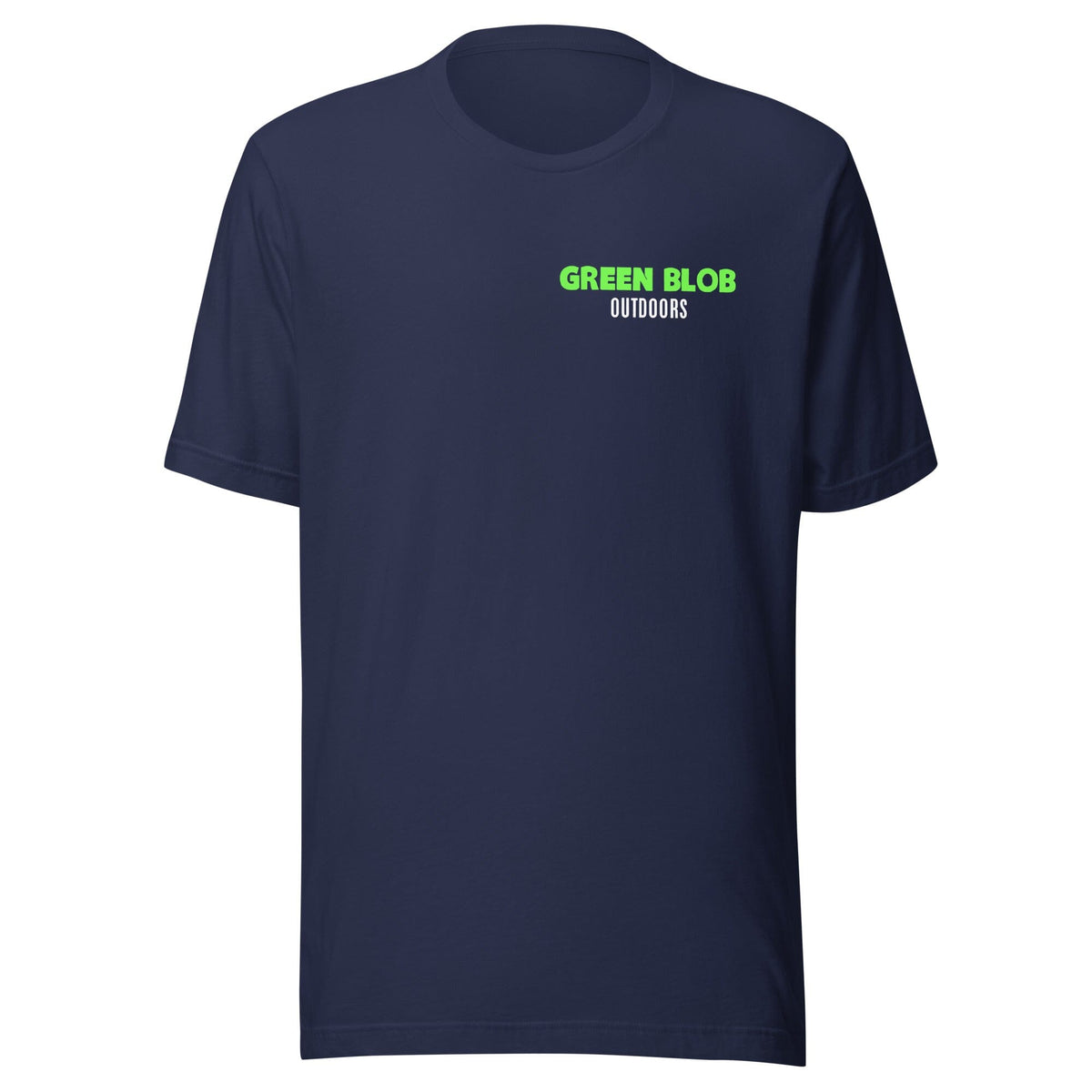 Luminous Lure T-Shirt Green Blob Outdoors Navy XS 