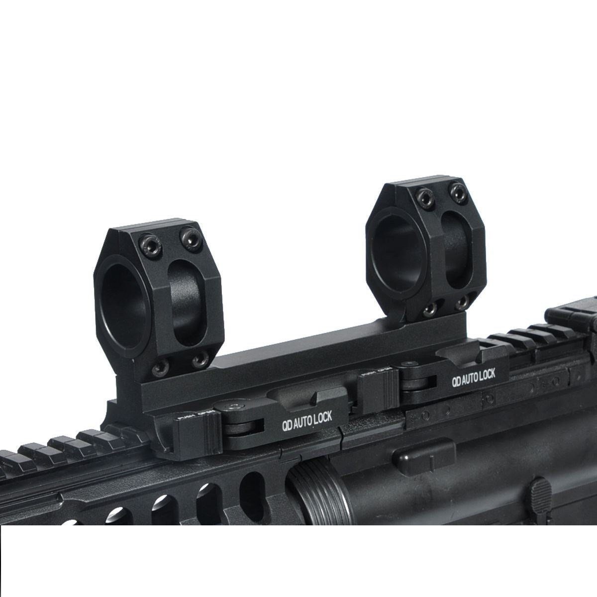 QD Scope Rings Mount Top Rail 30mm - 1 inch Ring Tactical Recon Scope Mounts &amp; Accessories Green Blob Outdoors 