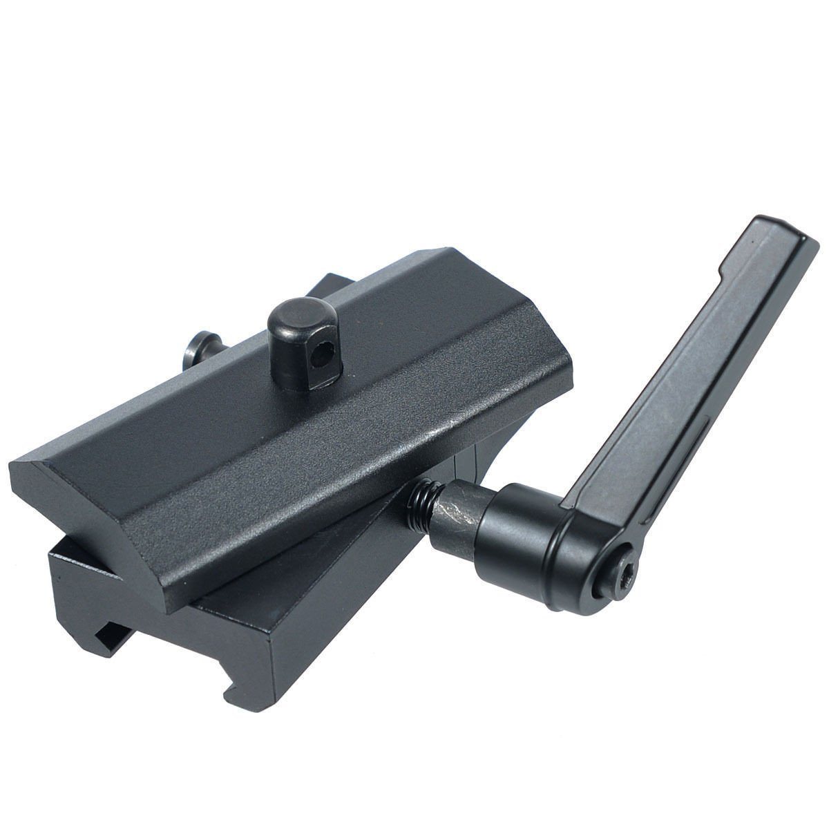Rotating Quick Detachable Bipod Adapter for Picatinny Rails Bipods &amp; Monopods Unbranded 