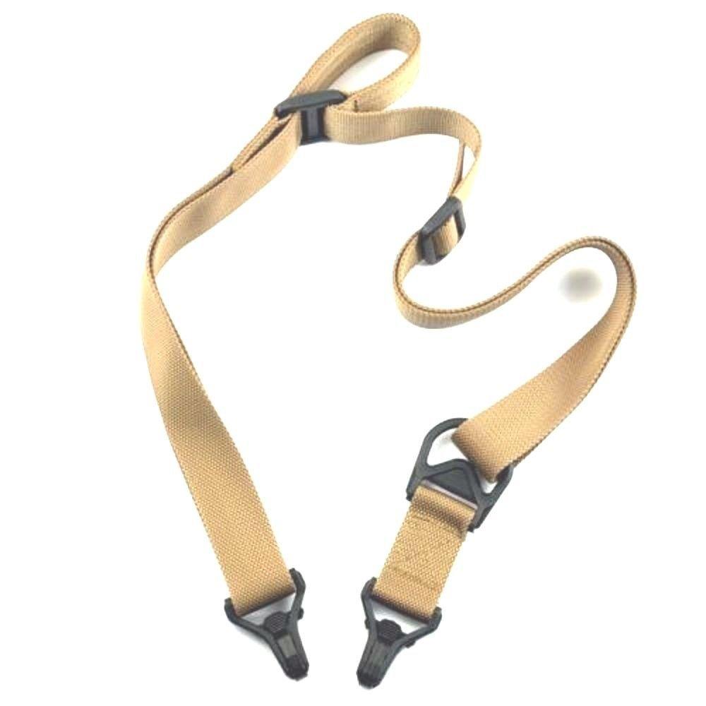 Tactical 1 or 2 point Sling, Quick Action Adjustment Slings &amp; Swivels Green Blob Outdoors 